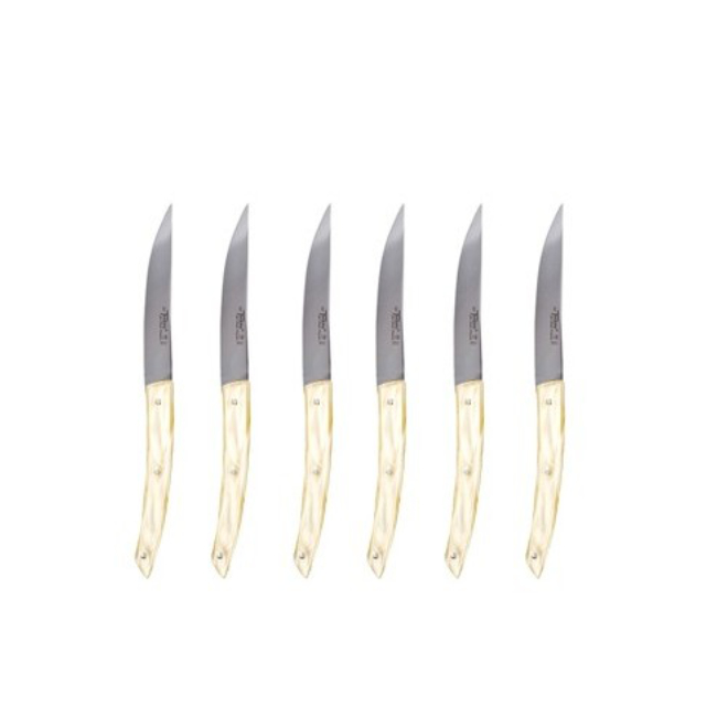 Thérias L'Econome couteaux à viande Thiers inox — Couteaux