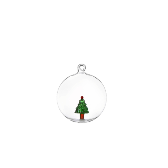 Boule de Noël Sapin en Verre Ichendorf